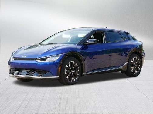 Yacht Blue 2023 Kia EV6 Wind