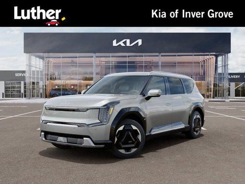 Ivory Silver 2026 Kia EV9 Land