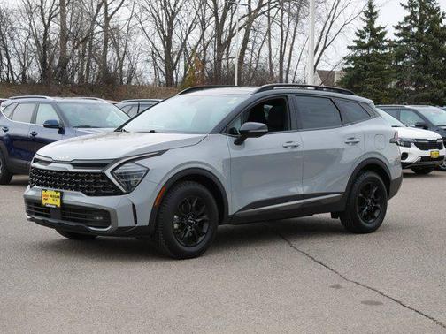 Wolf Gray/Ebony Black Roof 2023 Kia Sportage S