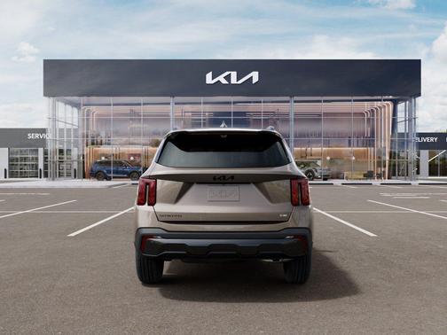 Volcanic Sand 2026 Kia Sorento Hybrid SX Prestige
