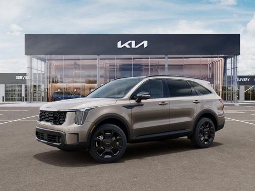 Volcanic Sand 2026 Kia Sorento Hybrid SX Prestige