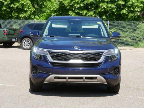 Dark Ocean Blue 2021 Kia Seltos EX