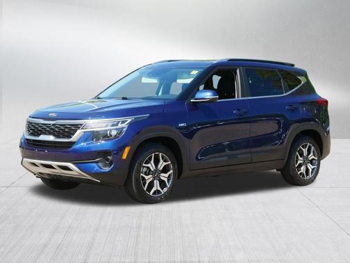 Dark Ocean Blue 2021 Kia Seltos EX