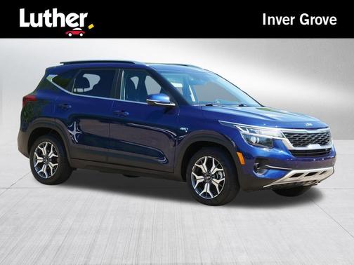 Dark Ocean Blue 2021 Kia Seltos EX