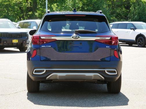 Dark Ocean Blue 2021 Kia Seltos EX