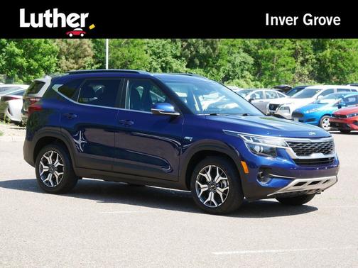 Dark Ocean Blue 2021 Kia Seltos EX