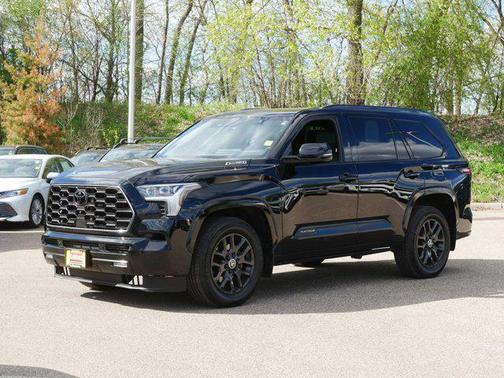 Midnight Black Metallic 2024 Toyota Sequoia Platinum