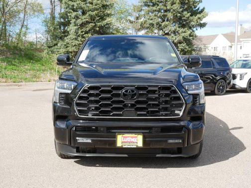 Midnight Black Metallic 2024 Toyota Sequoia Platinum
