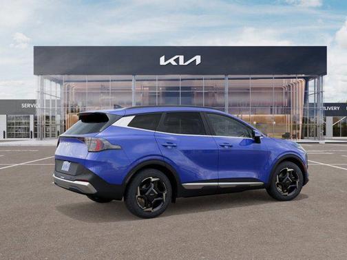 Nebular Blue 2026 Kia Sportage EX