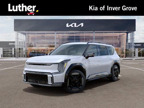 Glacial White Pearl 2026 Kia EV9 GT-Line
