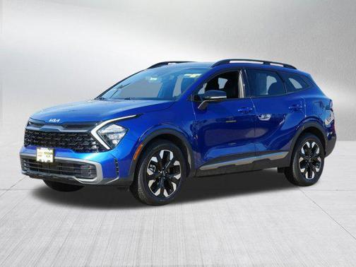 Sapphire Blue 2023 Kia Sportage X-Line