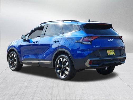 Sapphire Blue 2023 Kia Sportage X-Line