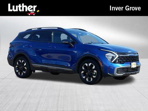 Sapphire Blue 2023 Kia Sportage X-Line