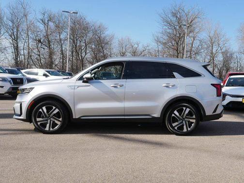 Silky Silver 2023 Kia Sorento Hybrid EX