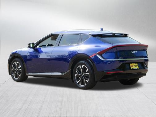 Yacht Blue 2024 Kia EV6 Wind