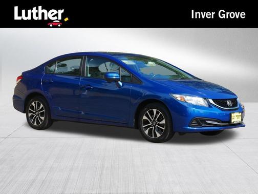 Dyno Blue Pearl 2015 Honda Civic EX