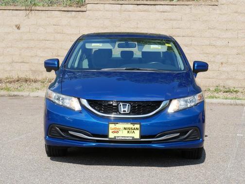 Dyno Blue Pearl 2015 Honda Civic EX
