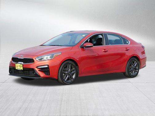 Fire Orange 2019 Kia Forte EX