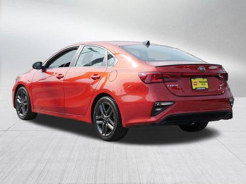Fire Orange 2019 Kia Forte EX