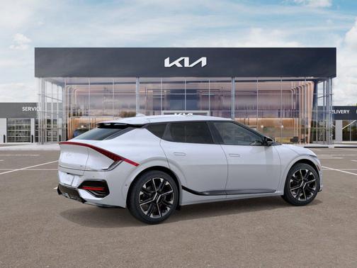 Glacial White Pearl 2026 Kia EV6 GT-Line AWD