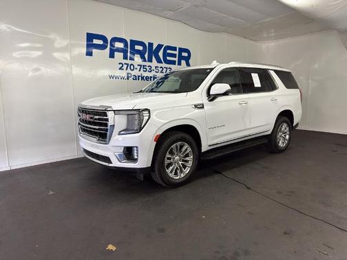 Summit White 2023 GMC Yukon SLT