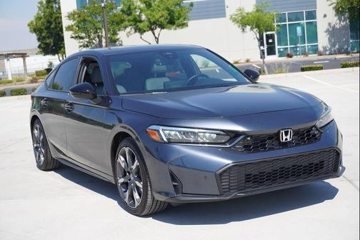 Meteorite Gray Metallic 2026 Honda Civic Hybrid Sport Touring