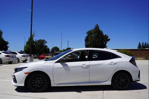 Platinum White Pearl 2020 Honda Civic LX