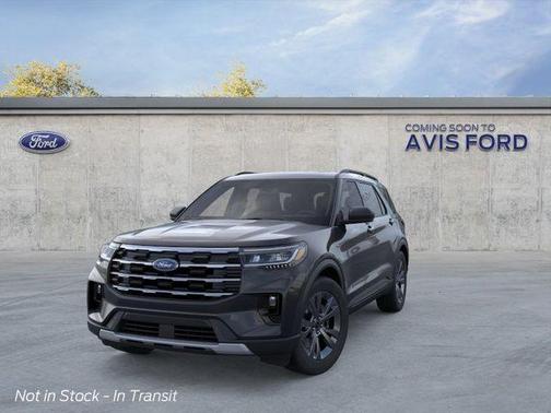 Agate Black Metallic 2026 Ford Explorer Active