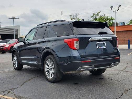 Blue Metallic 2023 Ford Explorer XLT