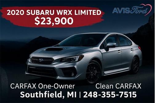 2020 Subaru WRX Limited