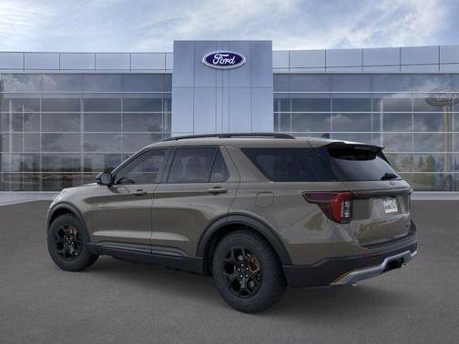 Maroon 2026 Ford Explorer Tremor