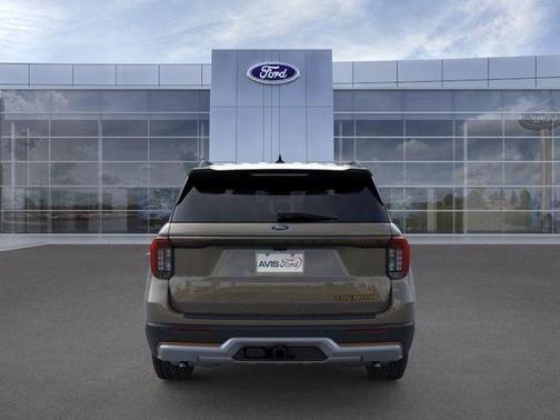 Maroon 2026 Ford Explorer Tremor