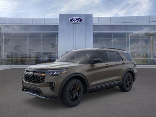 Maroon 2026 Ford Explorer Tremor