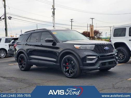 Black Metallic 2024 Ford Explorer ST