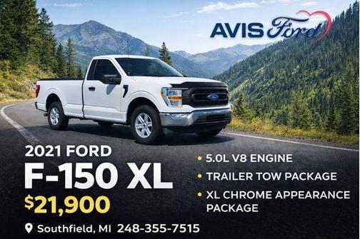 Oxford White 2021 Ford F-150 XL