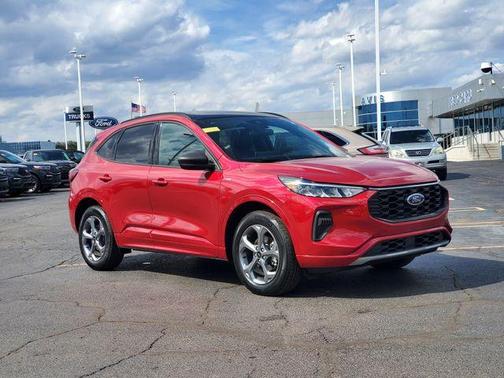 Red Metallic 2024 Ford Escape ST-Line