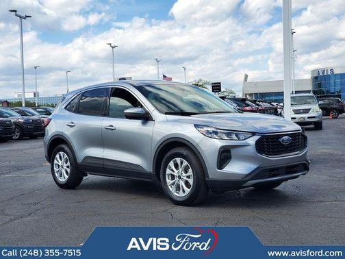 Silver Metallic 2023 Ford Escape Active