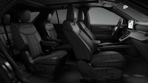 Agate Black Metallic 2026 Ford Explorer ST-Line
