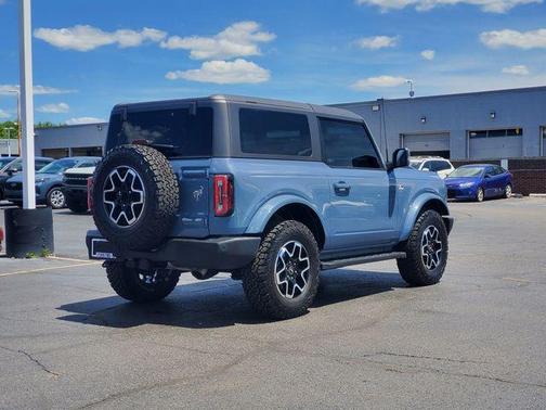 Azure Gray Metallic 2023 Ford Bronco Outer Banks