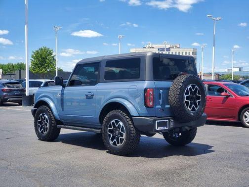 Azure Gray Metallic 2023 Ford Bronco Outer Banks