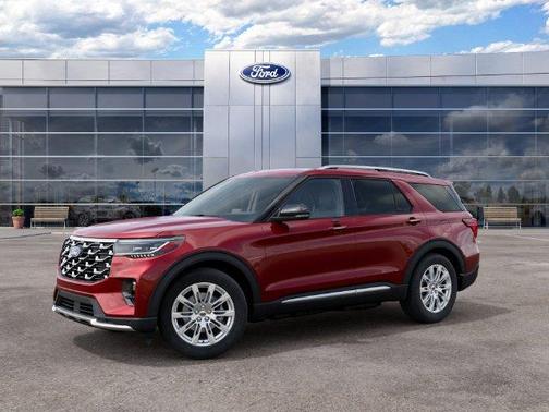 Ruby Red Metallic 2027 Ford Explorer Platinum