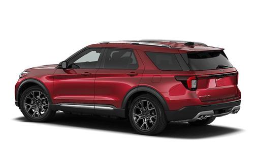 Ruby Red Metallic 2027 Ford Explorer Platinum