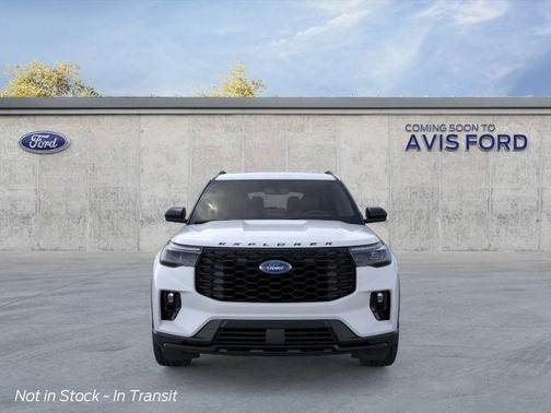Space White Metallic 2026 Ford Explorer ST-Line
