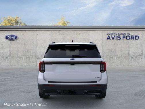 Space White Metallic 2026 Ford Explorer ST-Line