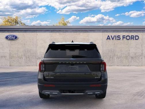Agate Black Metallic 2026 Ford Explorer Active