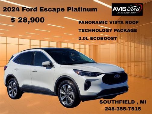 2024 Ford Escape Platinum