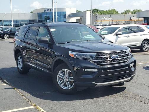 Black Metallic 2023 Ford Explorer XLT