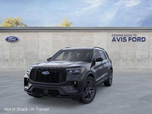 Agate Black Metallic 2026 Ford Explorer ST-Line