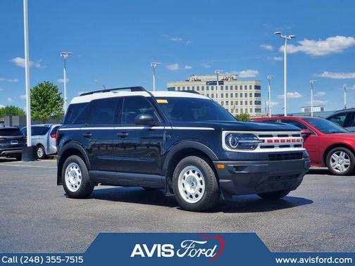 Shadow Black 2023 Ford Bronco Sport Heritage
