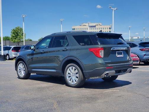 Green Metallic 2024 Ford Explorer Limited